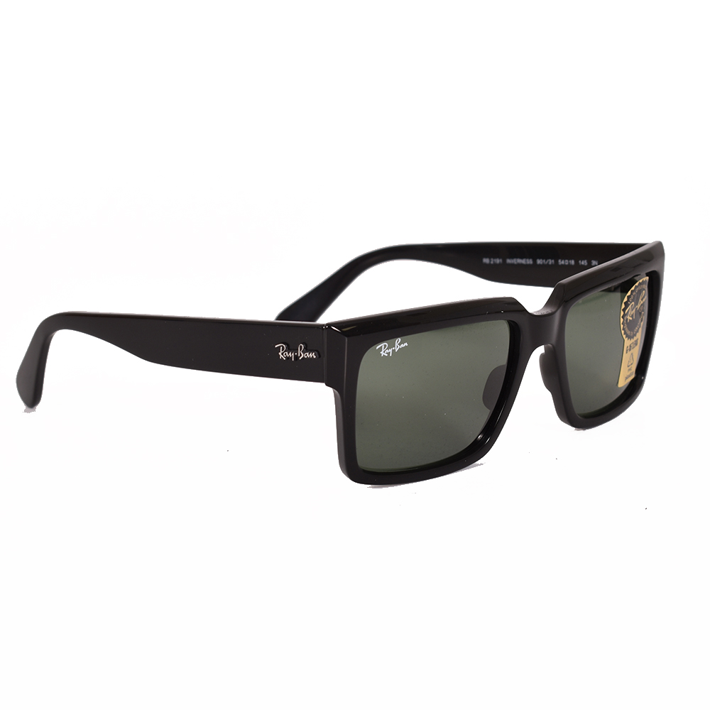 Ray Ban RB2191 Inverness Unisex γυαλιά ηλίου με τετράγωνο σχήμα και κοκάλινο σκελετό.